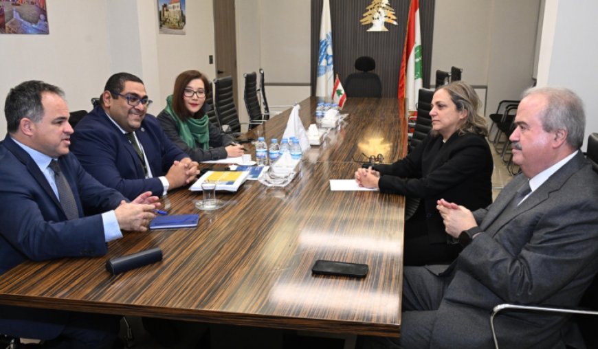 جابر استقبل وفد "البنك الدولي": لتعزيز الشراكة مع القطاع الخاص والحكومة تعمل على استكمال هذه المتطلبات