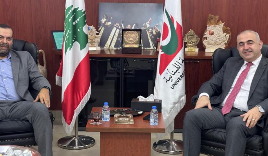 بدران التقى عميد كلية الصيدلة في جامعة غرونوبل – فرنسا وبحث معه في تعزيز وتطوير التعاون