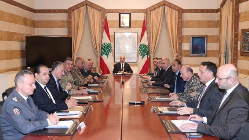 دعا لرفع الجهوزية القصوى.. ماذا طلب الحجار خلال اجتماع مجلس الأمن المركزي؟