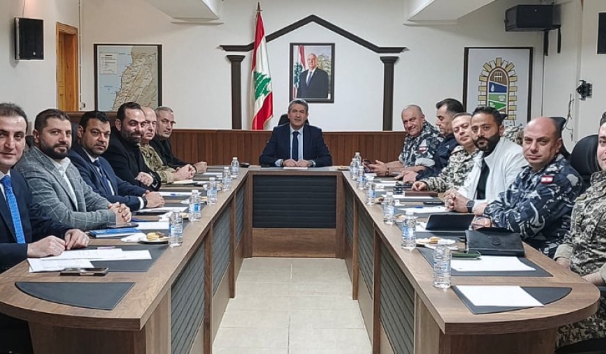 ابو جوده ترأس اجتماعا لمجلس الامن الفرعي: ضرورة استمرار التنسيق والتعاون بين الأجهزة والاستجابة السريعة لمعالجة المستجدات الأمنية