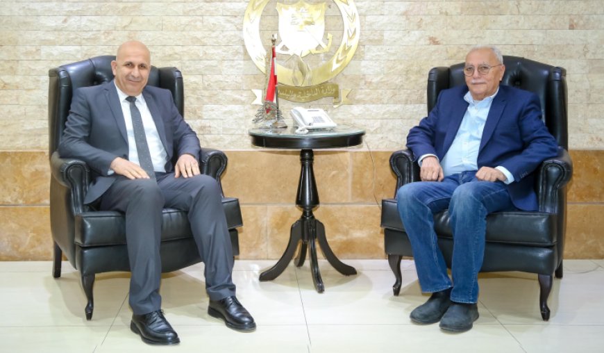 خريش استقبل رئيس بلديتي برج حمود وجديتا