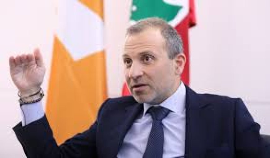 باسيل: مستعد للمحاكمة في مناظرة إعلامية والسلام يستند إلى حقوق الشعوب