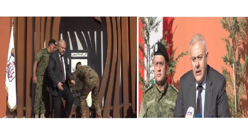 إزاحة الستار عن نصب شهداء فوج حرس بيروت عبود : دوركم سوف يكبر وينمو وستحصلون على ما تحتاجونه