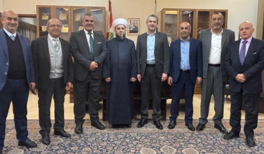 المفتي حجازي زار محافظ البقاع: حرصاء على المواطن وتحقيق تطلعاته لوطن مستقر وعيش كريم