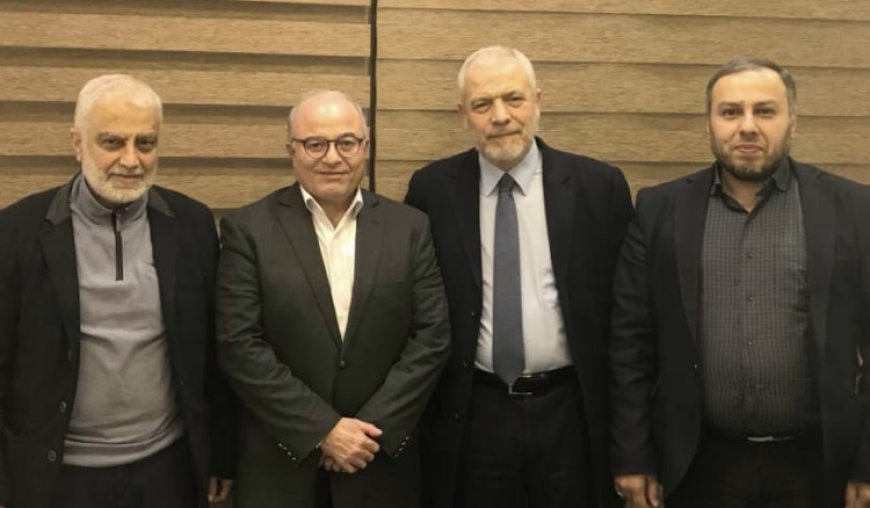 العويك استقبل وفدا من لقاء الاحزاب واكدوا اهمية وحدة الموقف