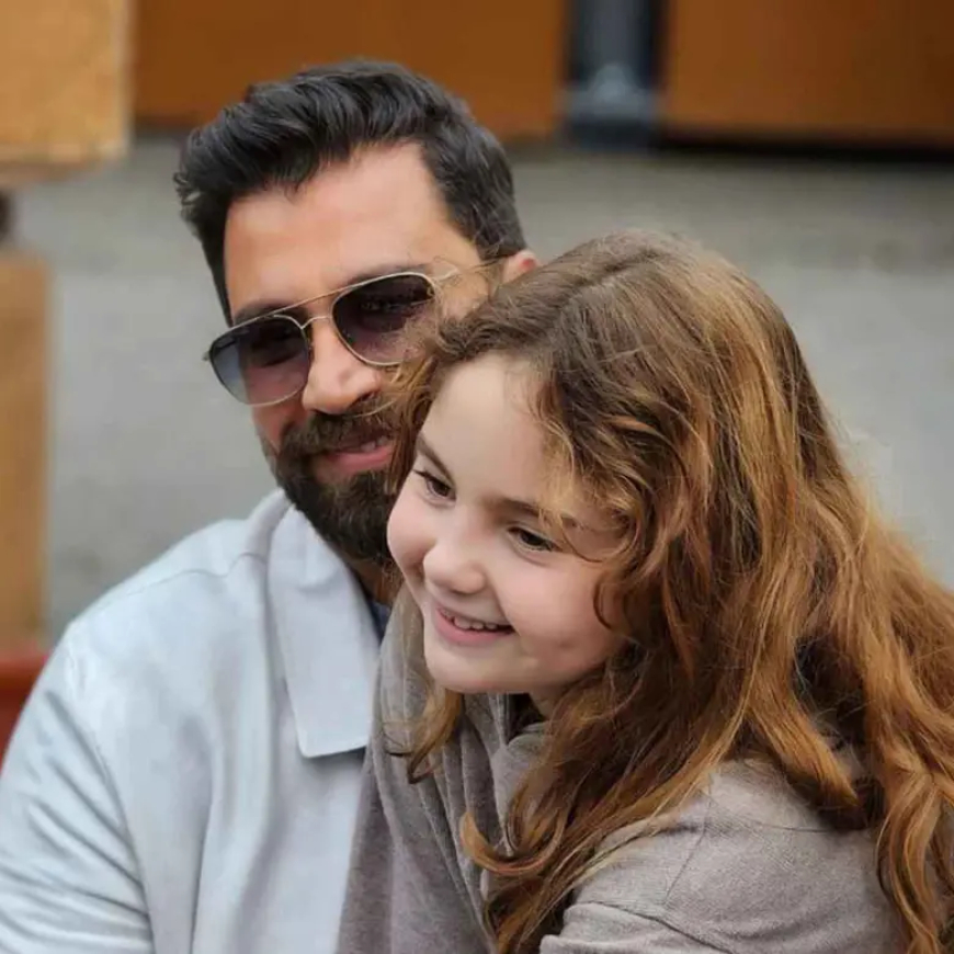 معتصم النهار وزوجته يحتفلان بعيد ميلاد ابنتهما ساندرا