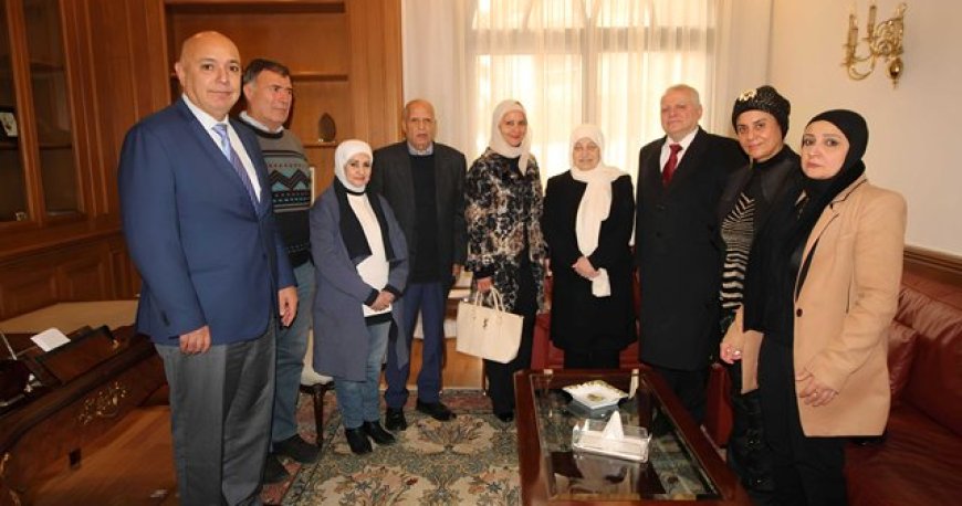 الحريري اطلعت من وفد جمعية "دعم المبادرات الإنسانية" على خطة عملها