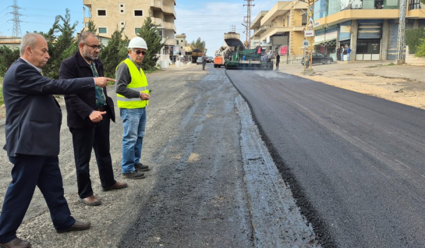 وزارة الأشغال تستكمل تزفيت طريق إقليم الخروب العام والمراحل المتبقية ربيع 2026