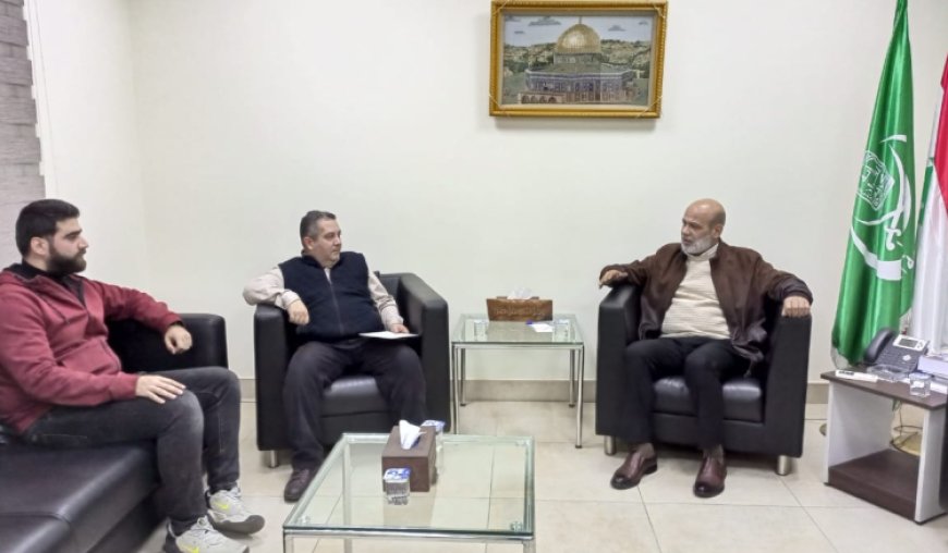 بسام حمود إستقبل وفد جمعية "سويس بركة الخيرية"