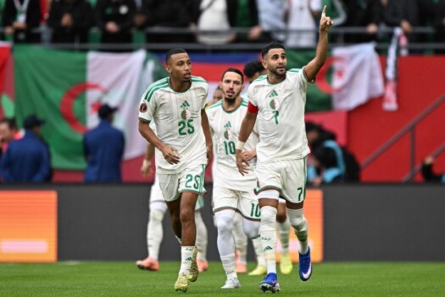 فوز مستحق للجزائر على السودان3-0 في "أمم أفريقيا"
