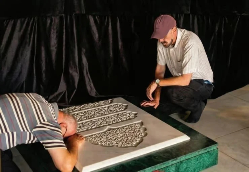 في زيارة سرية.. صحافي اسرائيلي عند ضريح نصرالله