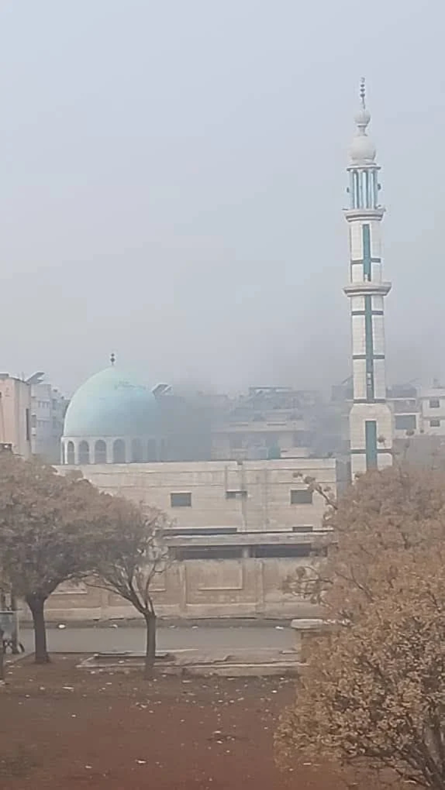 عملية انتحارية داخل مسجد في حمص .. واصابات