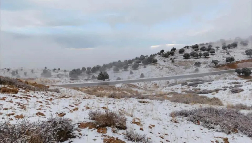 اليكم الطرق المقطوعة بسبب الثلوج