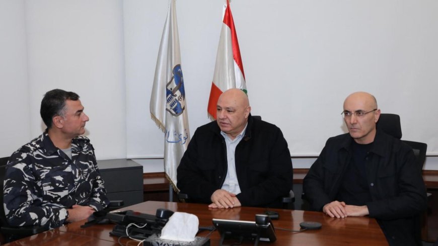 بالصور.. عون يطلع على اجراءات ليلة رأس السنة