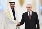 الرئيس الاماراتي في روسيا