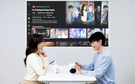 سامسونج تكشف عن The Freestyle+: شاشة محمولة ذكية مدعومة بالذكاء الاصطناعي قبل معرض CES 2026