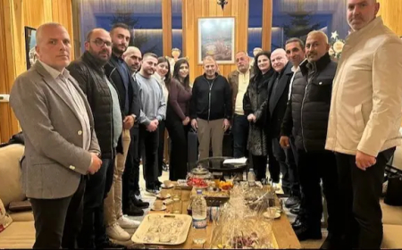 منسق هيئة قضاء جبيل في "الوطني الحر"  زار باسيل مهنئا بالاعياد وعرض معه ملفات خدماتية