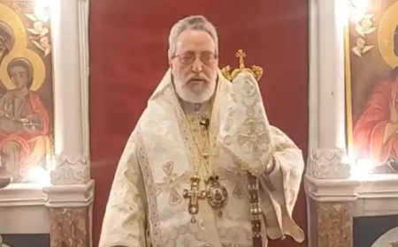 القنصل أبو ظهر زار المطران كفوري مهنئًا بعيد الميلاد