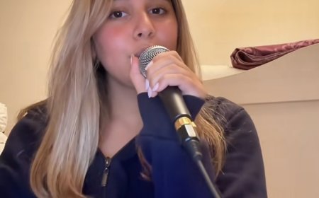 هنا ابنة شيرين عبد الوهاب تخطف الأضواء بأداء عفوي لـ«على بالي»