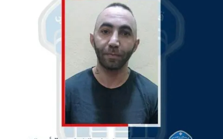 قوى الامن ‏تعمم صورة موقوف بجرم فرض خوّات وإطلاق نار