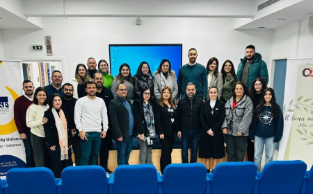 انطلاق أعمال الدبلوم الجامعي "تخطيط المشاريع الرعوية" بالتعاون بين جامعة العائلة المقدسة - البترون وتنشئة الكوادر المسيحية