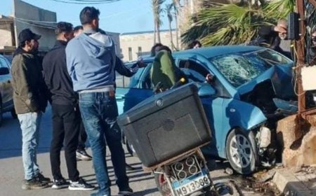 فتاتان ضحية حادث سير في كفرعبيدا.. اليكم ما حصل