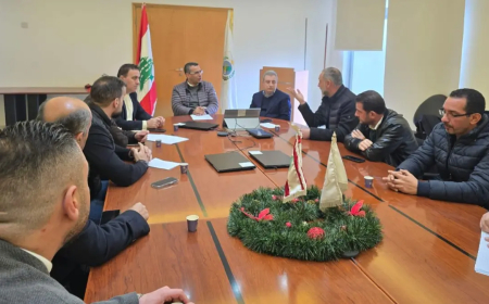 أبو فاعور بحث مع هاني في آلية حماية إنتاج البطاطا وقطاع الحليب وشراء القمح