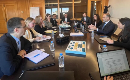 رسامني بحث في تعزيز التعاون مع البنك الدولي لدعم مشاريع البنية التحتية