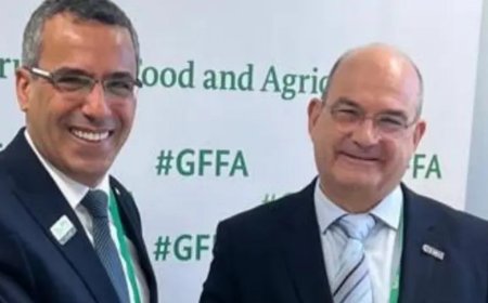 من التقى وزير الزراعة في برلين