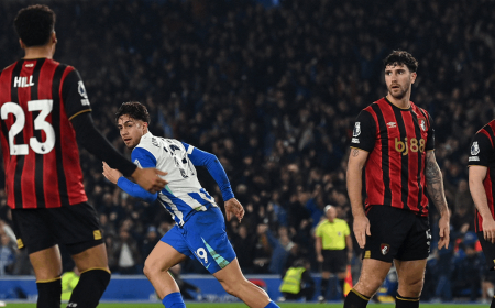 برايتون يتعادل مع بورنموث في ختام الجولة 22 من الدوري الانكليزي