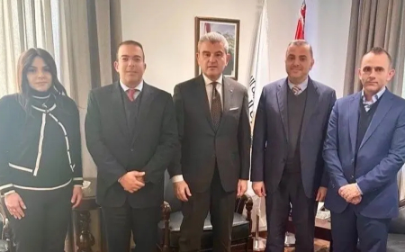 وفد من " تاتش" عرض على وزير الصناعة خطة الشركة المتعلقة بالتحّول الرقمي