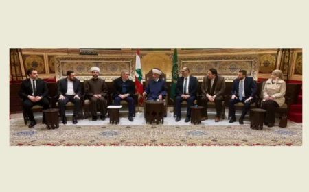 المفتي دريان استقبل القنصل المصري العام ولجنة المركز الصحي التابع لدار الفتوى