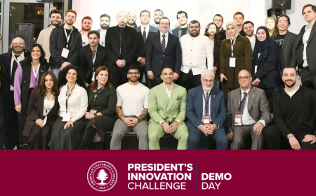 الجامعة الأميركية في بيروت تختتم “تحدي الرئيس للابتكار” وتكرّم مشاريع ناشئة