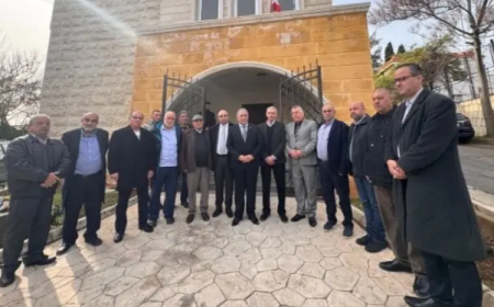 السفير الفلسطيني التقي رئيس بلدية المية ومية: الهدف الاسمى للاجئين العودة الى وطنهم