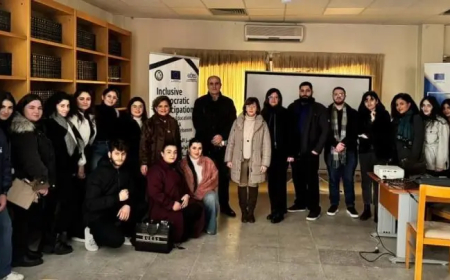 محاضرة في كلية الحقوق - 2 حول المشاركة الديمقراطية الشاملة في لبنان