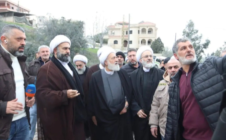 الخطيب زار قناريت والخرايب: نحتاج إلى استراتيجية دفاع وطني لحماية لبنان