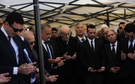 تشييع الأميرة نجوى مجيد أرسلان