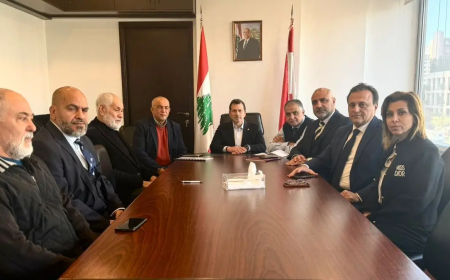 شحادة بحث مع رؤساء بلديات في رخص البناء للمنازل المهدمة واستقبل لجنة أهالي المهجرين في المسلخ