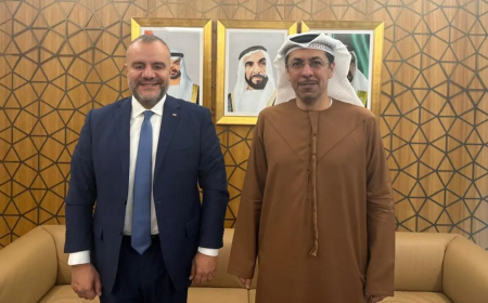 عبد المسيح: عرضت مع سفير الامارات امورا إقتصادية تهم لبنان
