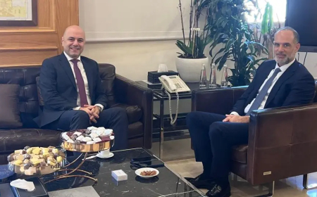 رسامني عرض مع حاصباني شؤون الأشغال والنقل وسبل تطوير البنى التحتية