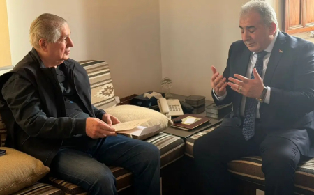 الجميّل عرض وسفير فلسطين تحديات المرحلة في الجنوب وغزة