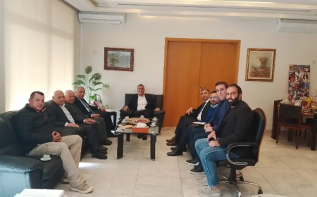 وزير الزراعة استقبل وفد اتحاد بلديات العرقوب: تأكيد على الدعم الشامل وحماية الزراعة والمزارعين