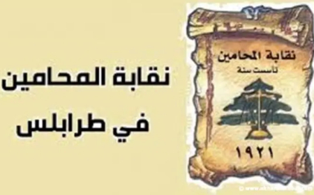 نقابة المحامين في طرابلس طالبت بخطة إنقاذ ومساءلة شاملة