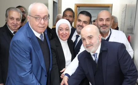 افتتاح قسم طب العيون في مستشفى المقاصد برعاية وزير الصحة وسنو : يأتي تنفيذا لبرنامج متكامل من الرعاية الطبية