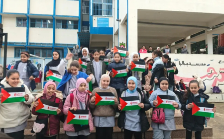 يوم وطني فلسطيني في مخيمات منطقة صور تحت عنوان التمسك بالارض والهوية والقضية ورسالة حازمة إلى إدارة "الأونروا"