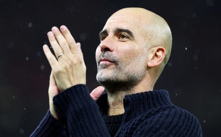 ارتدى الكوفية الفلسطينية.. رسالة مؤثرة من غوارديولا لأبناء غزة