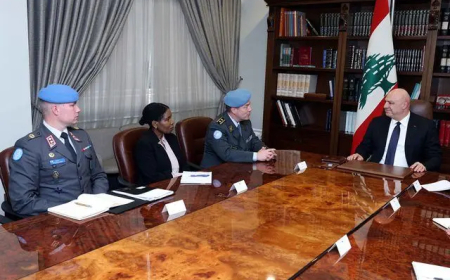 الرئيس عون استقبل رئيس هيئة مراقبي الهدنة الدوليين في الشرق الأوسط: ضرورة بقاء مراقبي الهدنة في لبنان