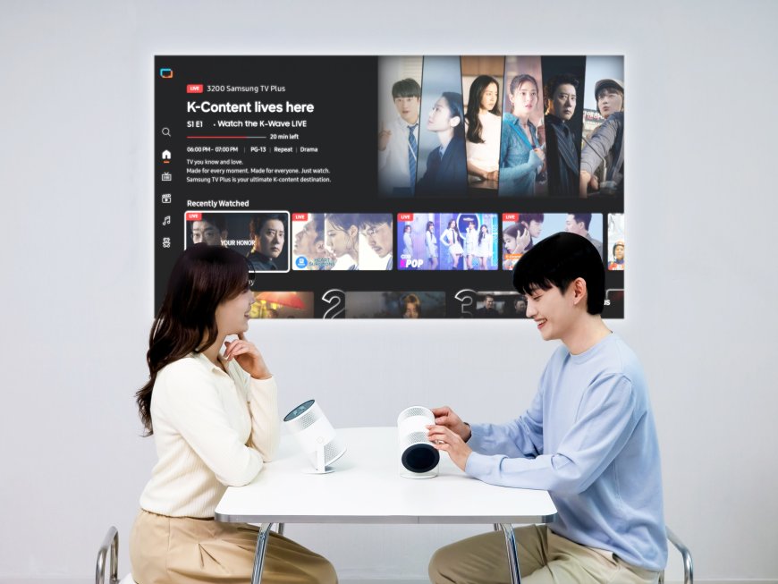 سامسونج تكشف عن The Freestyle+: شاشة محمولة ذكية مدعومة بالذكاء الاصطناعي قبل معرض CES 2026