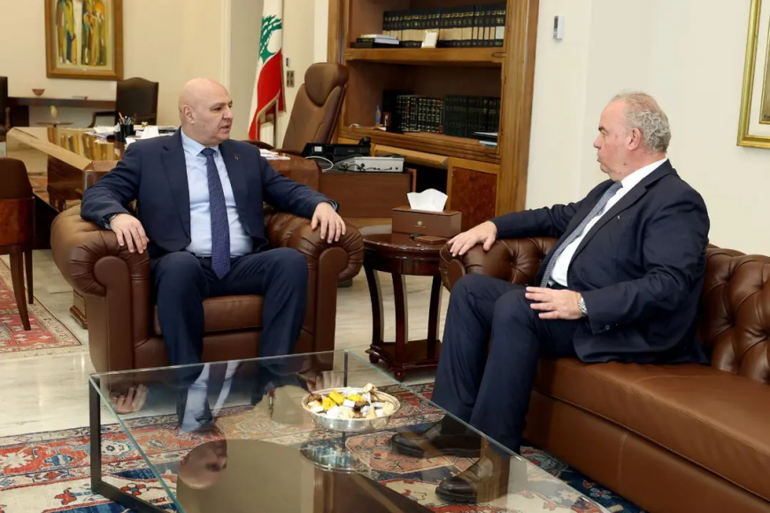 الرئيس عون أبرق الى نظيره السويسري معزيا بضحايا كرانس-مونتانا واطلع من الحاج  ومكي على انجازات وزارتيهما وهنأ فرقة "مياس" على نجاحاتها
