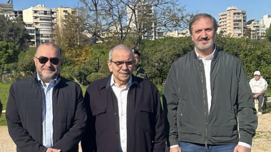 بالصور.. نواف سلام يجول في حرش بيروت